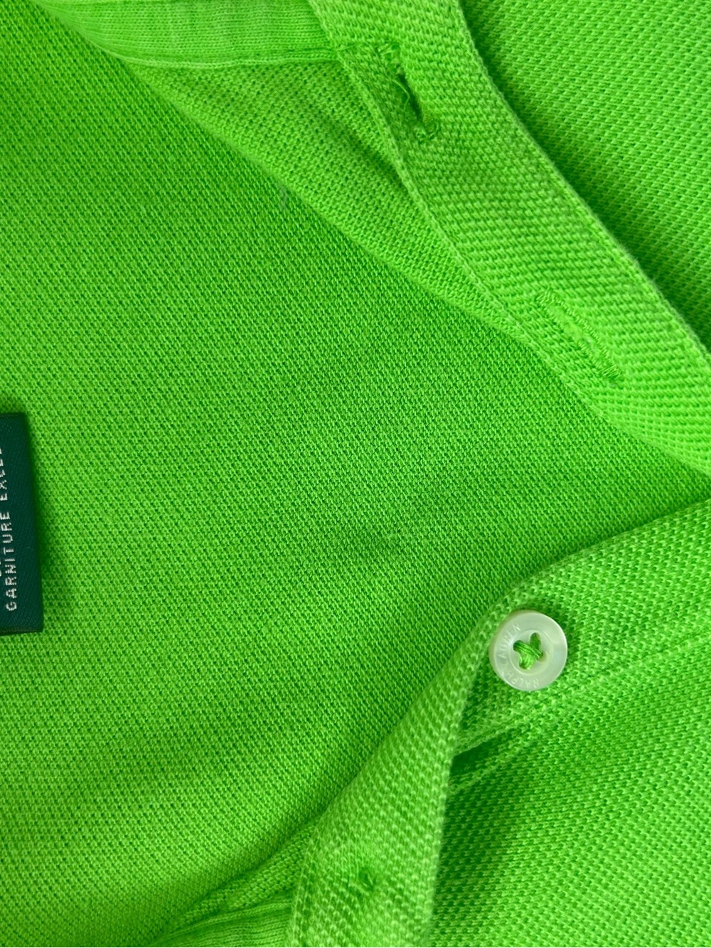 Green Polo Shirt Dress with Embroidered Pony - Picture 2 of 3